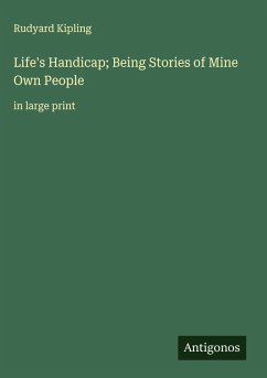 Cover Life's Handicap; Being Stories of Mine Own People
