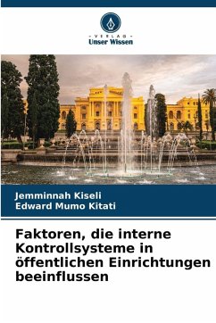 Cover Faktoren, die interne Kontrollsysteme in öffentlichen Einrichtungen beeinflussen