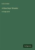 A Nine Days' Wonder A Nine Days' Wonder
