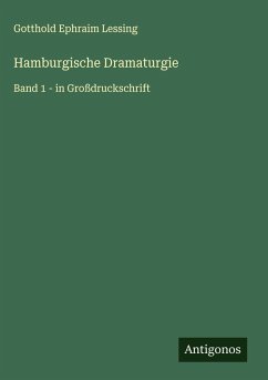 Cover Hamburgische Dramaturgie