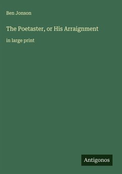 Cover The Poetaster, or His Arraignment