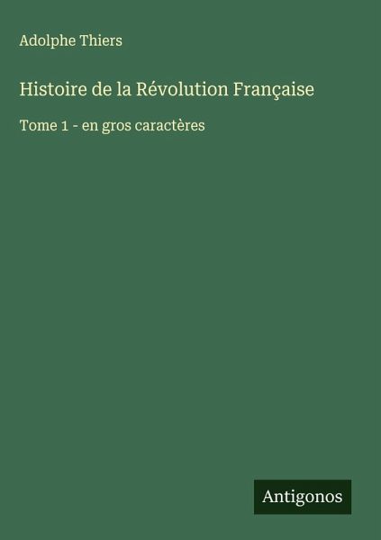 Histoire de la Révolution Française Histoire de la Révolution Française