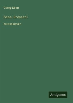 Cover Sana; Romaani
