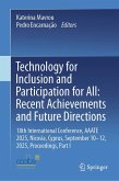 Technology for Inclusion and Participation for All: Recent Achievements and Future Directions (eBook, PDF)