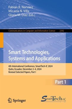 Smart Technologies, Systems and Applications (eBook, PDF) Cover Smart Technologies, Systems and Applications (eBook, PDF)