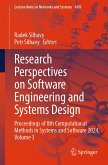 Research Perspectives on Software Engineering and Systems Design (eBook, PDF)