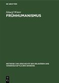 Frühhumanismus (eBook, PDF)