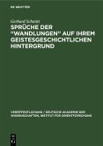 Sprüche der "Wandlungen" auf ihrem geistesgeschichtlichen Hintergrund (eBook, PDF) Sprüche der "Wandlungen" auf ihrem geistesgeschichtlichen Hintergrund (eBook, PDF)