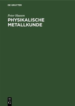 Cover Physikalische Metallkunde (eBook, PDF)