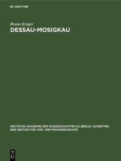 Dessau-Mosigkau (eBook, PDF) - Krüger, Bruno