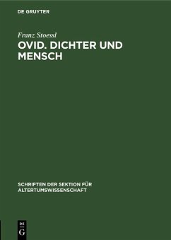 Cover Ovid. Dichter und Mensch (eBook, PDF)