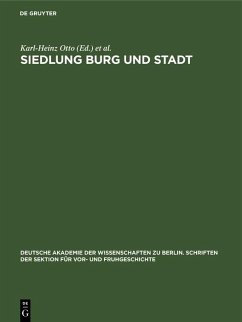 Cover Siedlung Burg und Stadt (eBook, PDF)