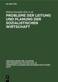 Probleme der Leitung und Planung der sozialistischen Wirtschaft (eBook, PDF)
