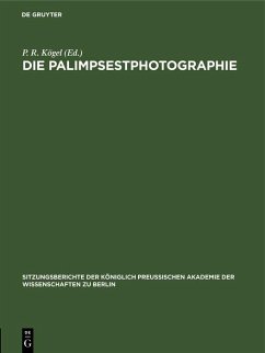 Cover Die Palimpsestphotographie (eBook, PDF)