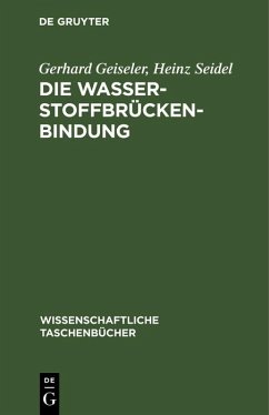 Cover Die Wasserstoffbrückenbindung (eBook, PDF)