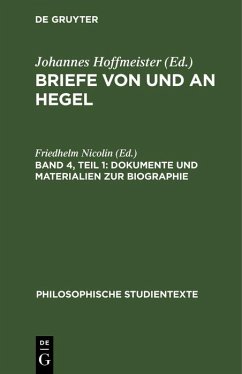 Cover Dokumente und Materialien zur Biographie (eBook, PDF)
