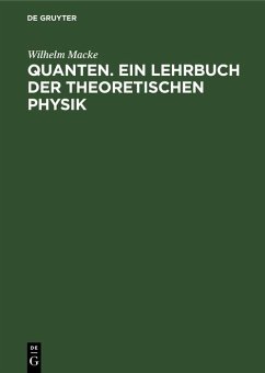 Cover Quanten. Ein Lehrbuch der theoretischen Physik (eBook, PDF)