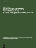 Der Sinn des Dramas  Der Sinn des Dramas