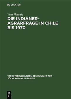 Cover Die Indianer-Agrarfrage in Chile bis 1970 (eBook, PDF)