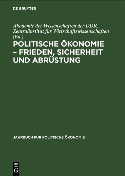 Jahrbuch für politische Ökonomie. 4.1989 (eBook, PDF)