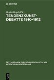Tendenzkunst-Debatte 1910-1912 (eBook, PDF)