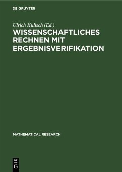 Cover Wissenschaftliches Rechnen mit Ergebnisverifikation (eBook, PDF)
