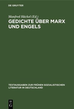 Gedichte über Marx und Engels (eBook, PDF) Cover Gedichte über Marx und Engels (eBook, PDF)