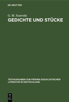 Gedichte und Stücke (eBook, PDF) - Scaevola, G. M.