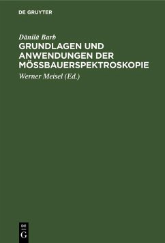 Cover Grundlagen und Anwendungen der Mössbauerspektroskopie (eBook, PDF)