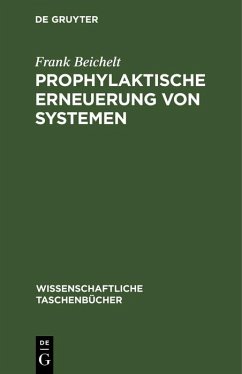 Cover Prophylaktische Erneuerung von Systemen (eBook, PDF)