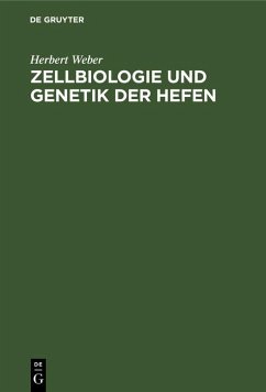 Cover Zellbiologie und Genetik der Hefen (eBook, PDF)