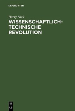 Cover Wissenschaftlich-technische Revolution (eBook, PDF)