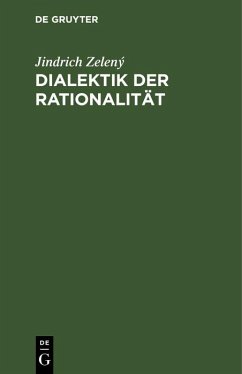 Cover Dialektik der Rationalität (eBook, PDF)