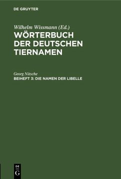Cover Die Namen der Libelle (eBook, PDF)