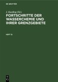 Fortschritte der Wasserchemie und ihrer Grenzgebiete. Heft 15 (eBook, PDF)