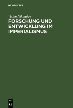 Cover Forschung und Entwicklung im Imperialismus (eBook, PDF)