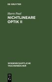 Nichtlineare Optik II (eBook, PDF)