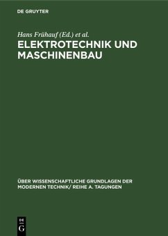 Elektrotechnik und Maschinenbau (eBook, PDF)