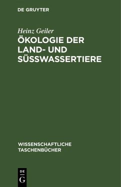 Cover Ökologie der Land- und Süßwassertiere (eBook, PDF)