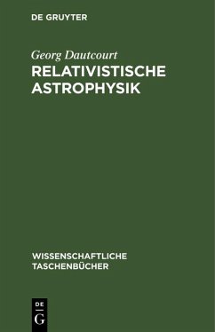 Cover Relativistische Astrophysik (eBook, PDF)