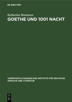 Cover Goethe und 1001 Nacht (eBook, PDF)