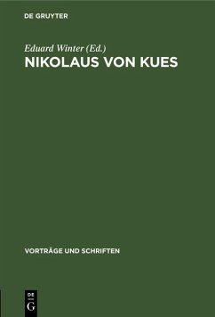 Nikolaus von Kues (eBook, PDF)