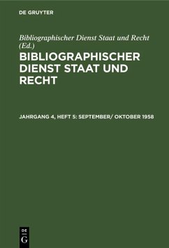 September/ Oktober 1958 (eBook, PDF)