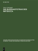 Die Buddhastotras des Mat¿ce¿a (eBook, PDF)