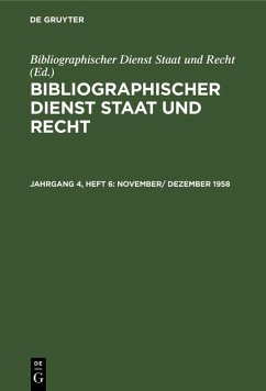Cover November/ Dezember 1958 (eBook, PDF)