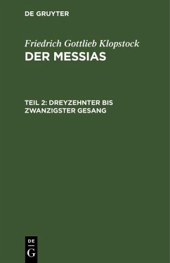 Cover Dreyzehnter bis zwanzigster Gesang (eBook, PDF)