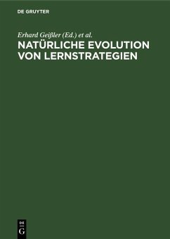Cover Natürliche Evolution von Lernstrategien (eBook, PDF)