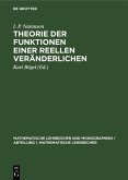 Theorie der Funktionen einer reellen Veränderlichen (eBook, PDF) Theorie der Funktionen einer reellen Veränderlichen (eBook, PDF)