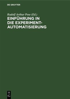 Cover Einführung in die Experimentautomatisierung (eBook, PDF)