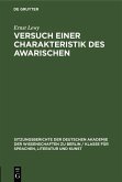 Versuch einer Charakteristik des Awarischen (eBook, PDF)